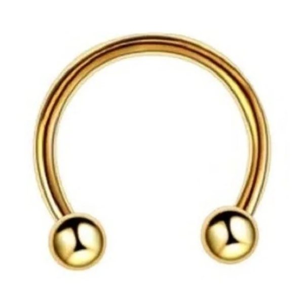 %100 Cerrahi Çelik "septum, Nose, Helix" "burun, Dudak, Kıkırdak" Yarım Halka Piercing