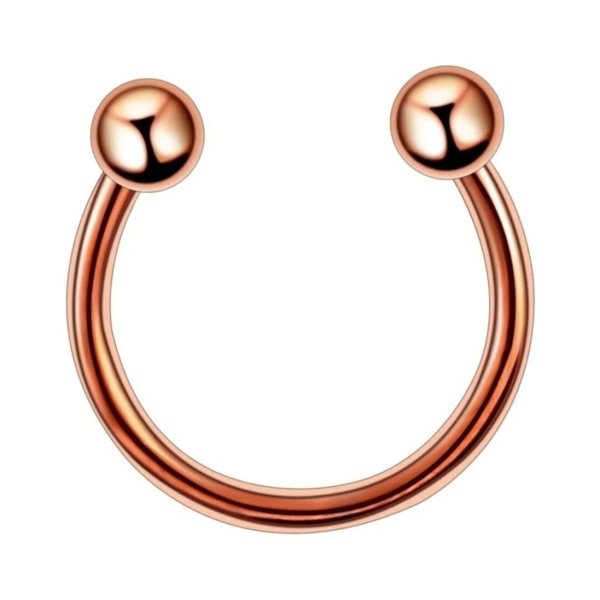 %100 Cerrahi Çelik "septum, Nose, Helix" "burun, Dudak, Kıkırdak" Yarım Halka Piercing