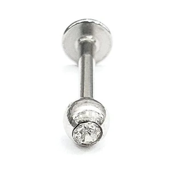 Düz Barlı Dudak & Kulak Piercing