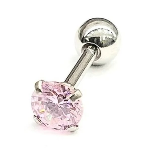 "AGB" Parıltı Taşlı "dudak, Burun, Kıkırdak, Kulak", "medusa", "labret" Piercing (cerrahi Çelik)