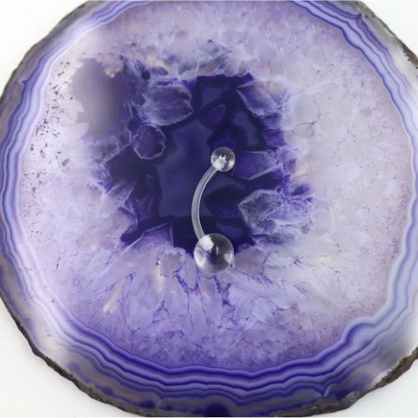 Bioplus Medikal Göbek Piercing "sıngle", "lower", "double" Çift Top Göbek Piercing (bioplus)