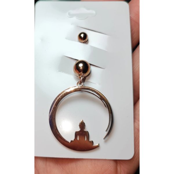 HAYVAN FİGÜRLÜ "SİNGLE", "BELLY"  Göbek Piercing (%!00 CERRAHİ ÇELİK)