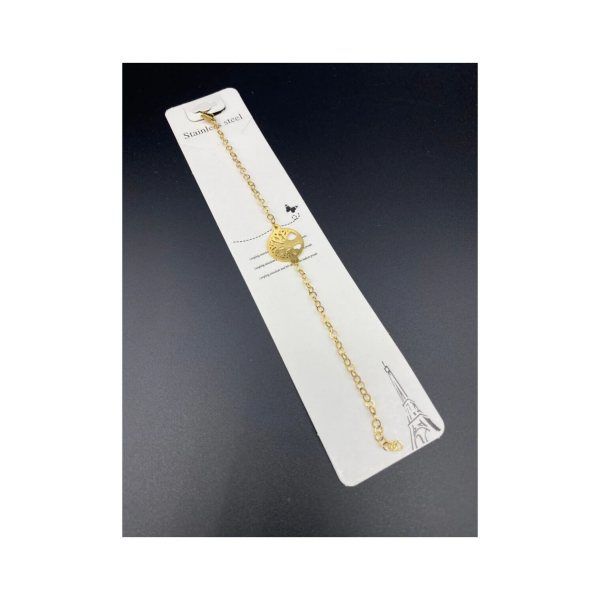 Ayarlanabilir Çelik Tasarım Figürlü Bileklik