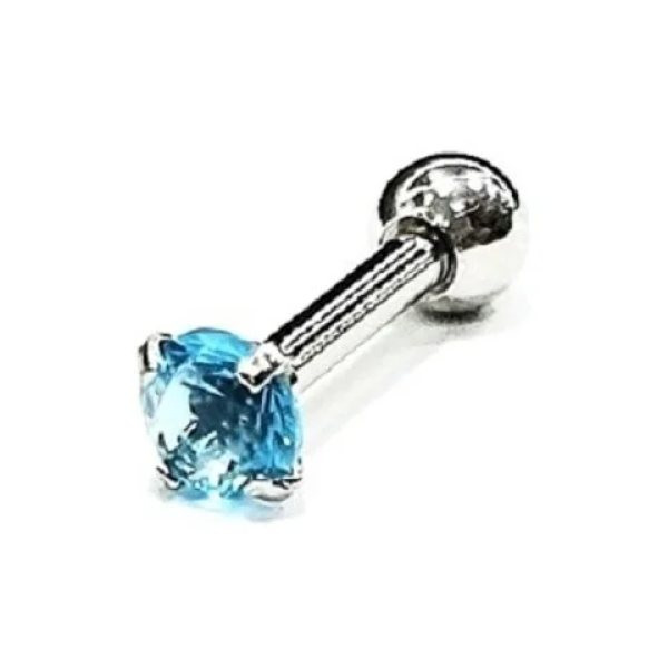"AGB" Parıltı Taşlı 316L Cerrahi Çelik (Helix) & Burun Piercing