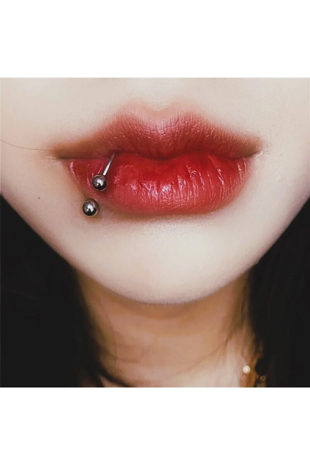 %100 G23 Titanyum Gümüş Rengi Halka "septum, Nose, Helix" "burun, Dudak, Kaş, Kıkırdak" Piercing 3