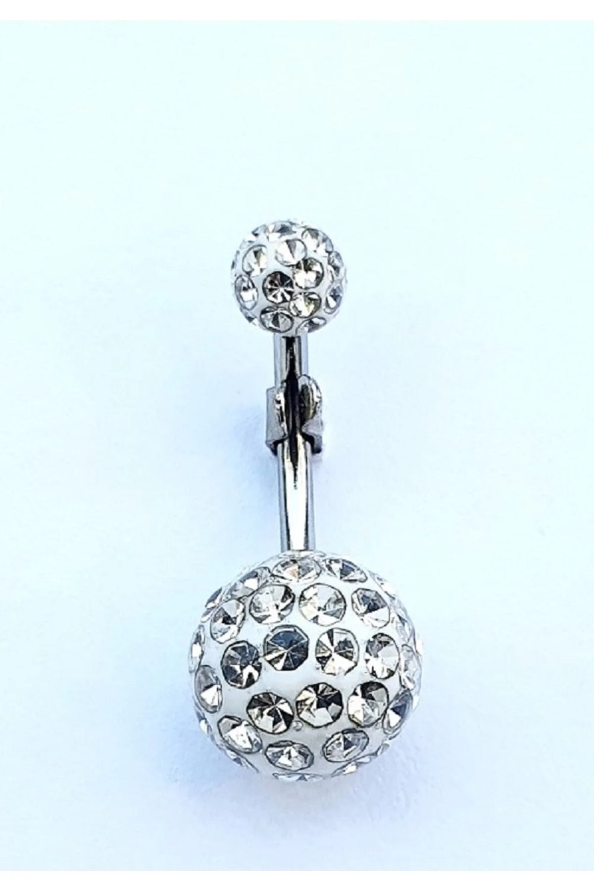 Epoxy Kaplama Göbek "sıngle", "lower", "double" Piercing (paslanmaz Çelik) 3