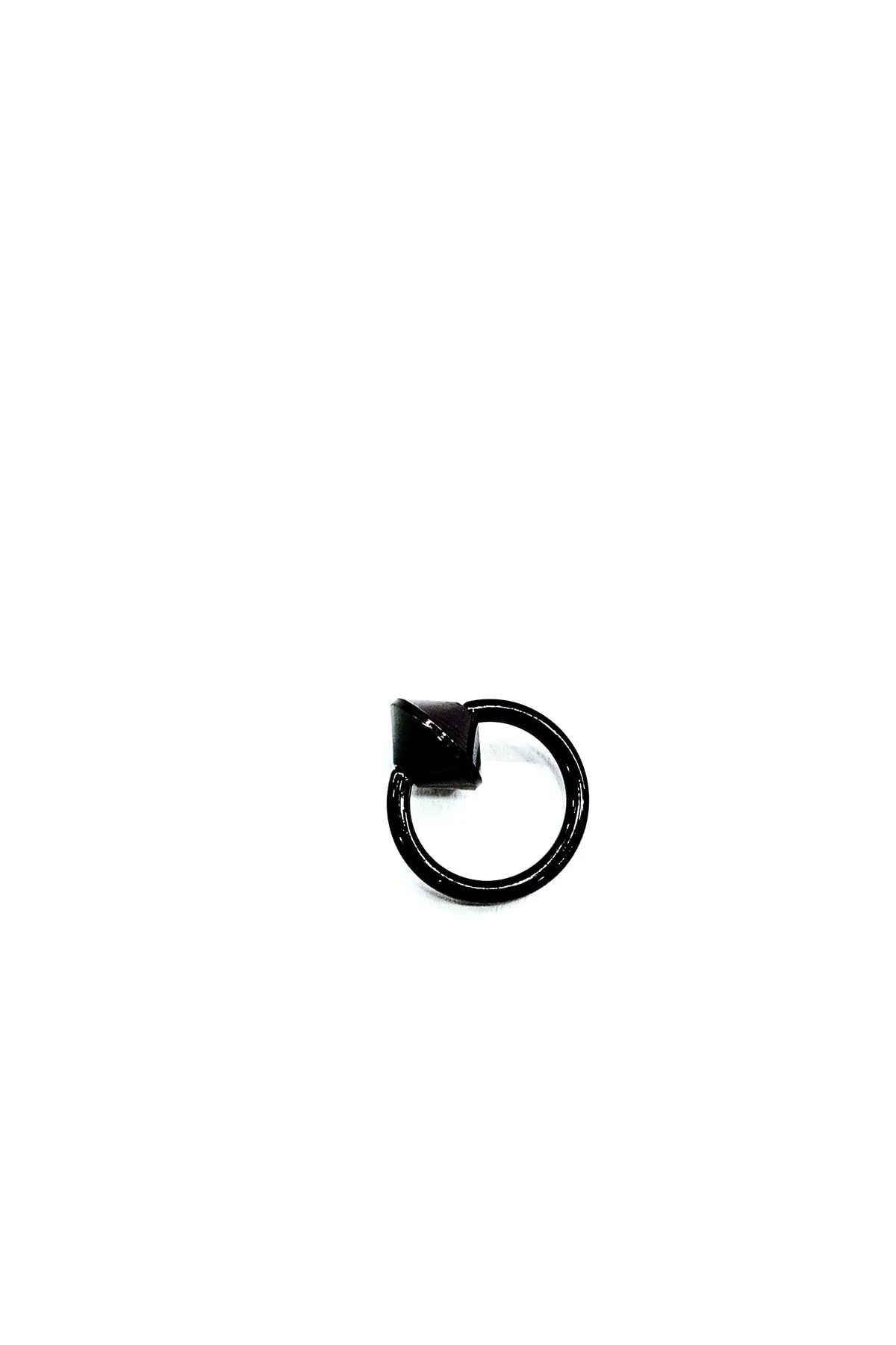 Siyah"septum, Nose, Helix" "burun, Dudak, Kaş, Kıkırdak" Beyblade Halka Piercing, Küpe (CERRAHİ Ç.) 1
