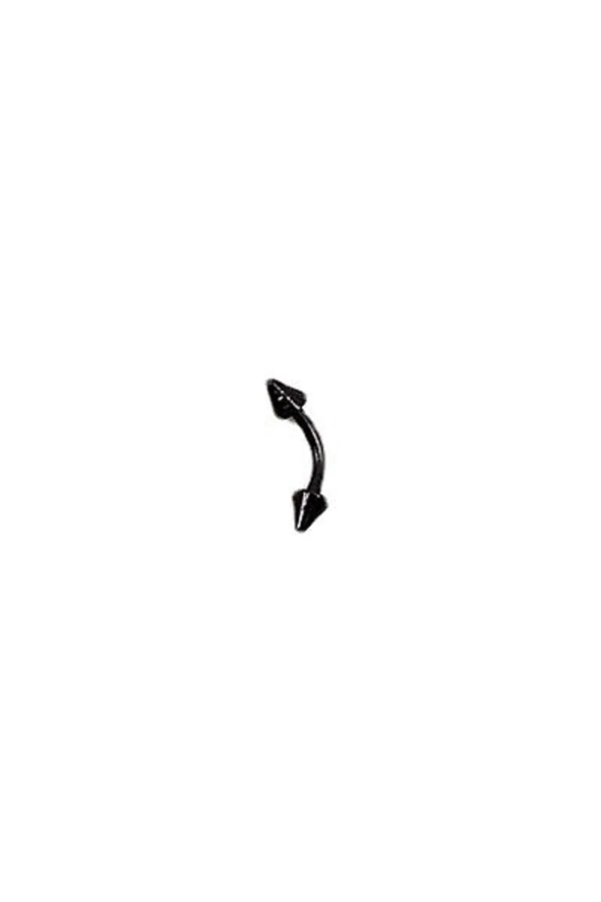 Çift Ok Figürlü "eyebrow, Rook" Spike Kavisli Kaş Piercing (ORJİNAL CERRAHİ ÇELİK, ÖZEL TASARIM) 1