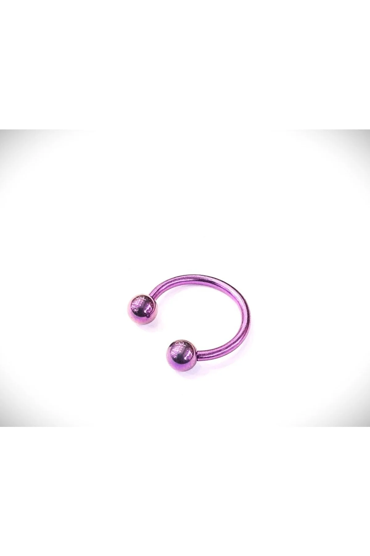 %100 G23 Titanyum Halka "septum, Nose, Helix" "burun, Dudak, Kaş, Kıkırdak" Piercing(SERTİFİKALI) 1