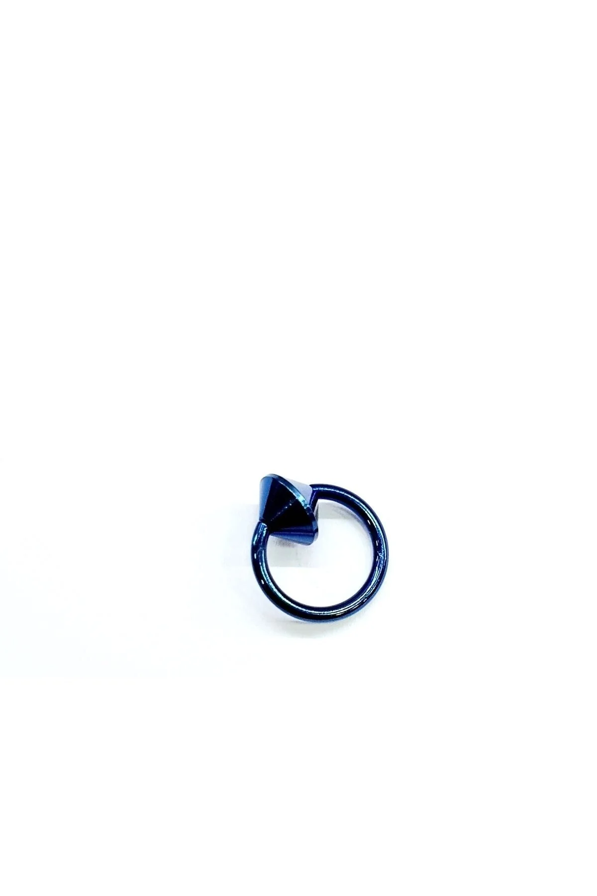 Lacivert "septum, Nose, Helix", Dudak, Kulak, Kıkırdak" Beyblade Halka Piercing, Küpe(CERRAHİ ÇELİK) 1
