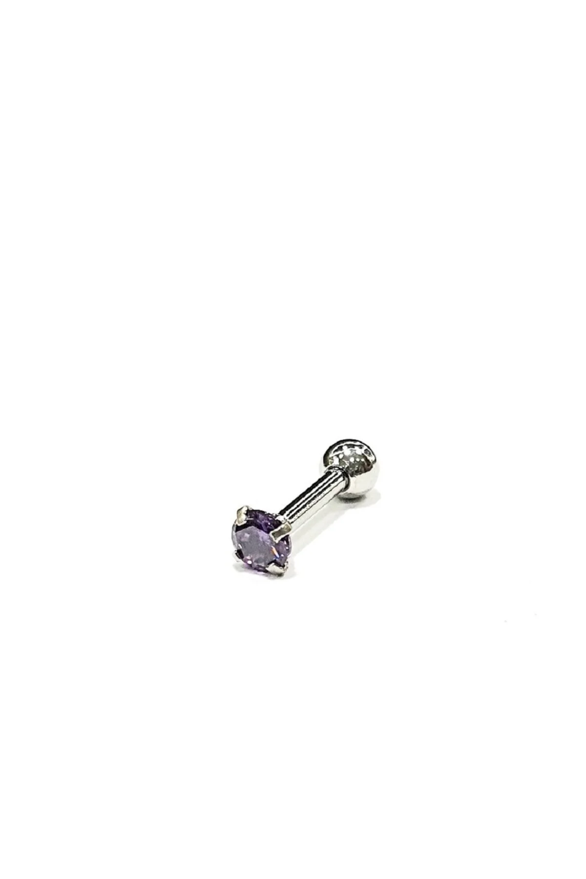 AGB Parıltı Taşlı 316L Cerrahi Çelik  (Helix) & Burun Piercing (%100 AGB İbareli) 1