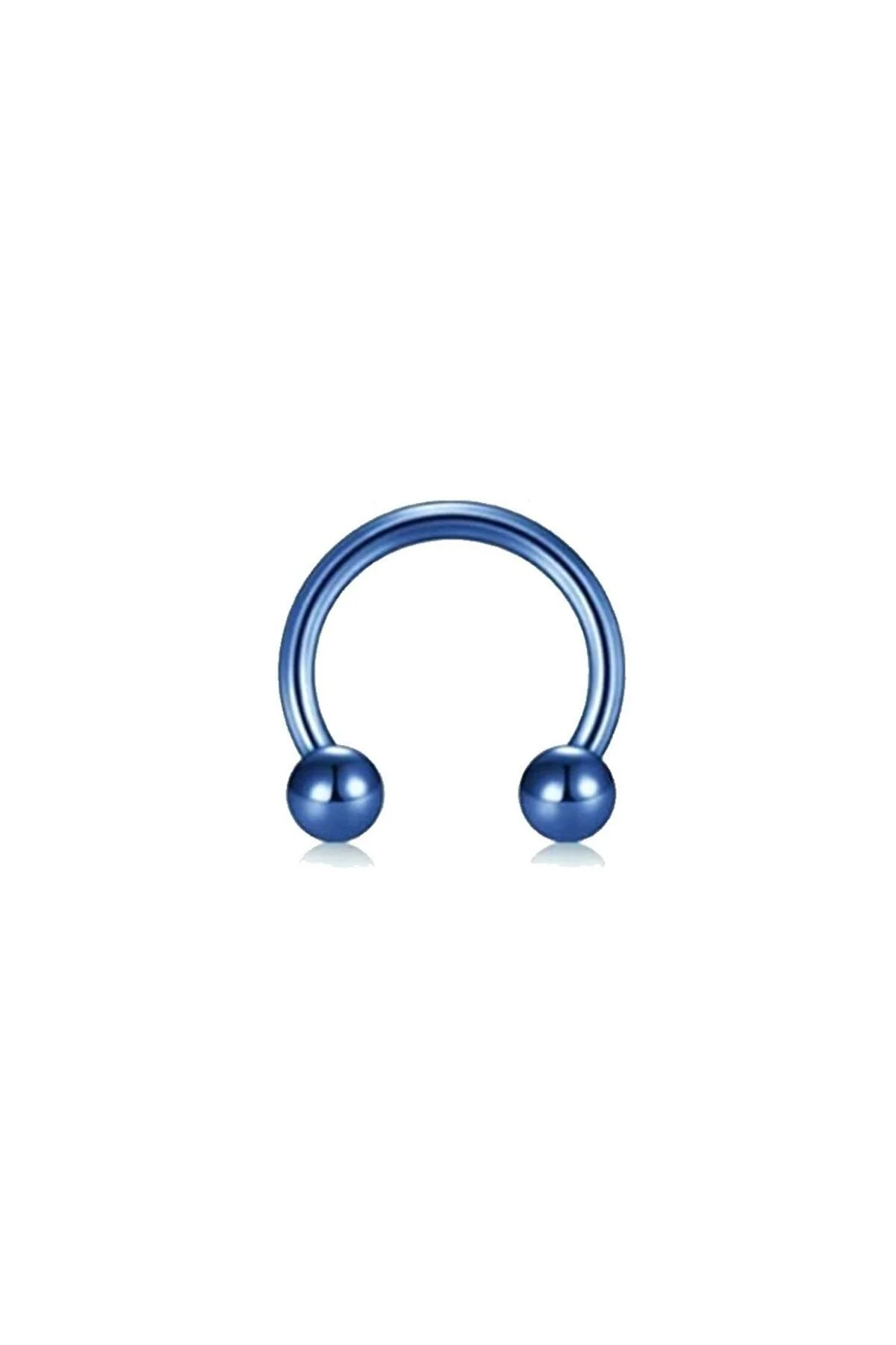%100 Cerrahi Çelik "septum, Nose, Helix" "burun, Dudak, Kıkırdak" Yarım Halka Piercing 1