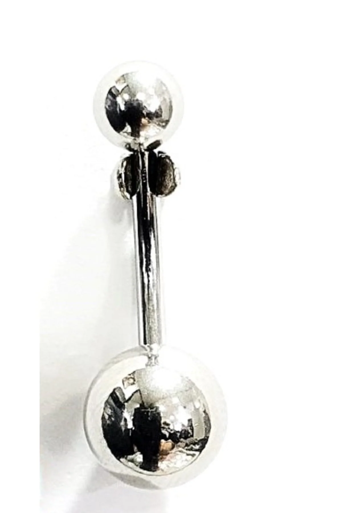 %100 Cerrahi Çelik "sıngle", "lower", "double" Göbek Piercing 1