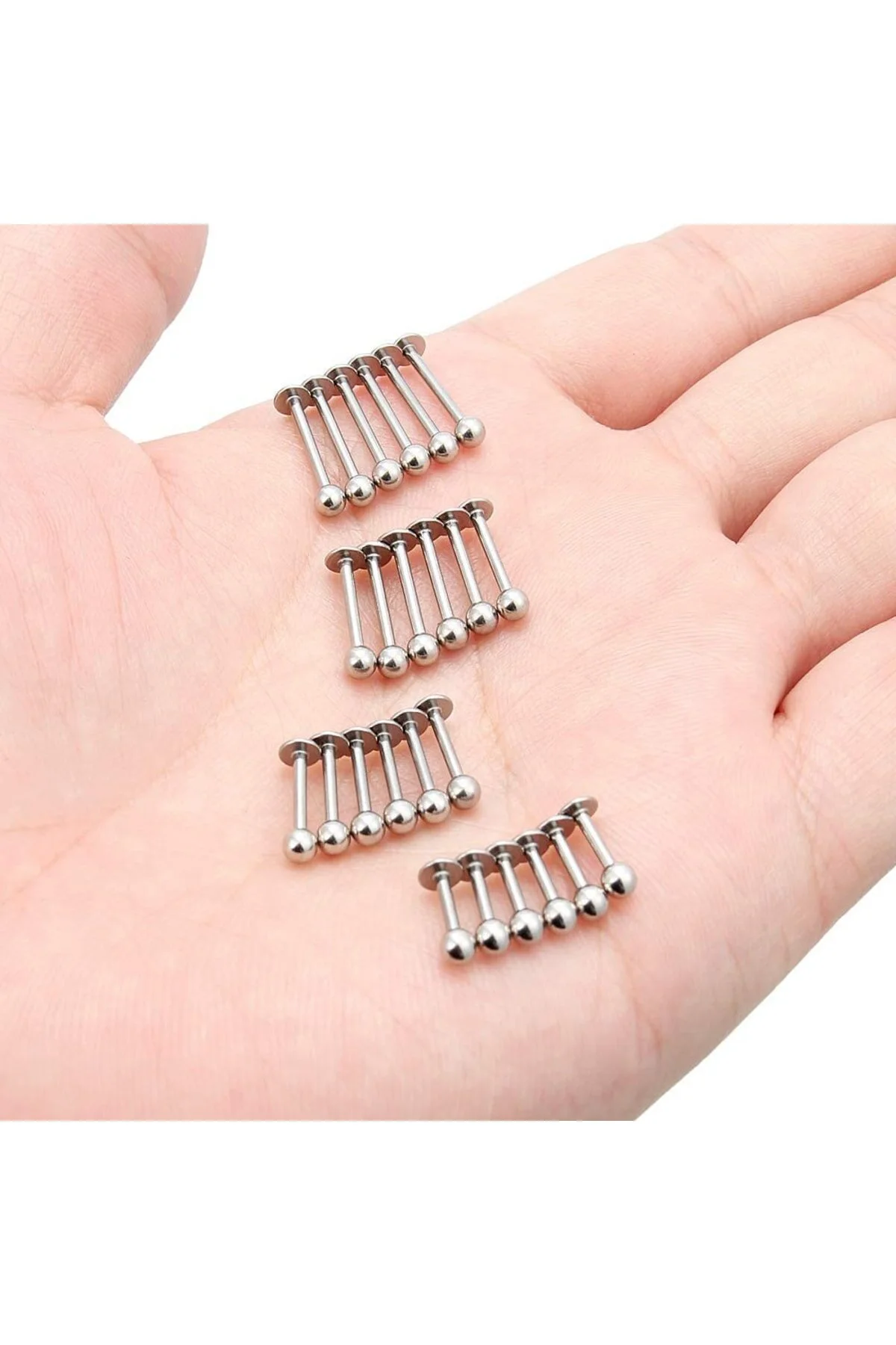 G23 TOPLU TİTANYUM BURUN DUDAK SNAKE BİTES PİERCİNG 3
