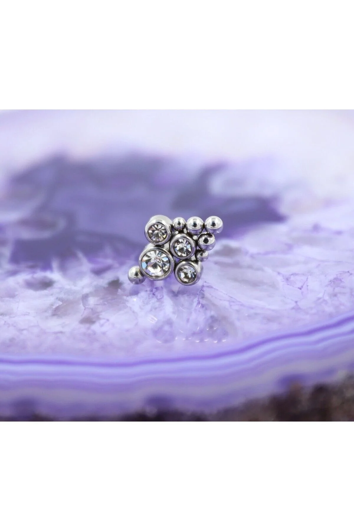 "AGB" Özel Taşlı Uçurtma Figürlü Aksesuarlı  Kulak, Kıkırdak, Helix & Tragus Piercing 6